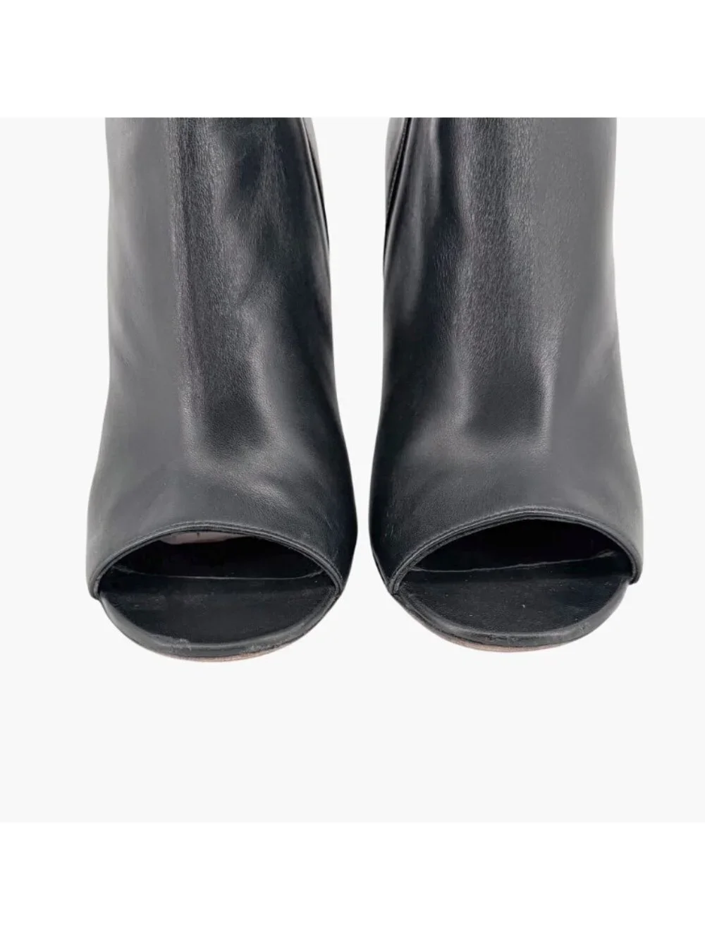 Chanel CC Pearl Quilted Wedge Ankle Booties Black Leather Size 39 US 8-8.5